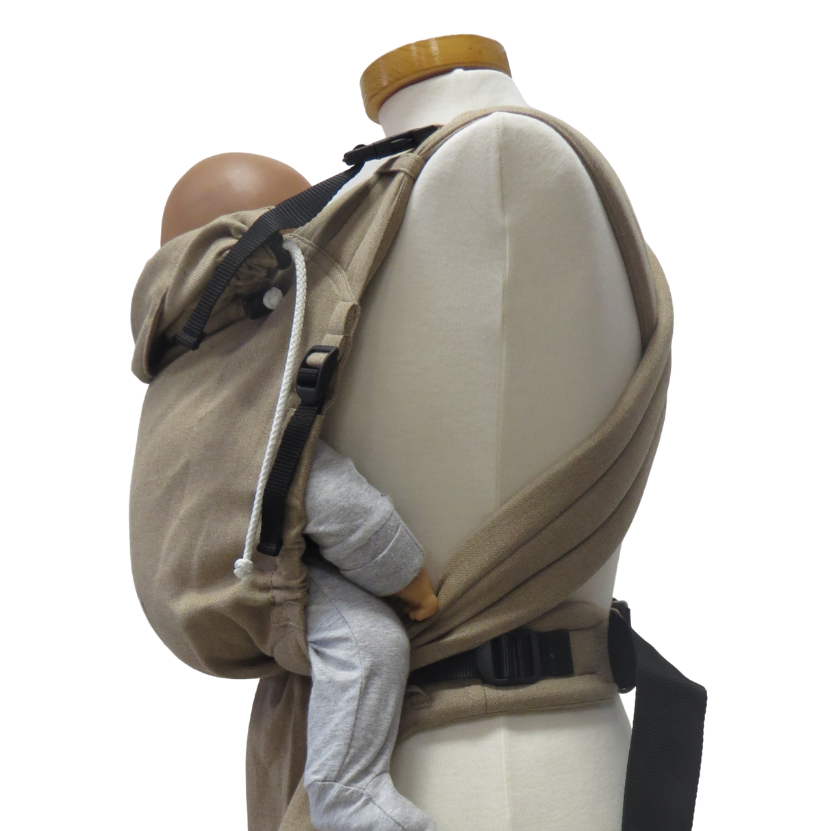 Storchenwiege Talemo Half-Buckle Porte-bébé - Sable