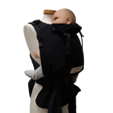 Storchenwiege Talemo Half-Buckle Porte-bébé - Black