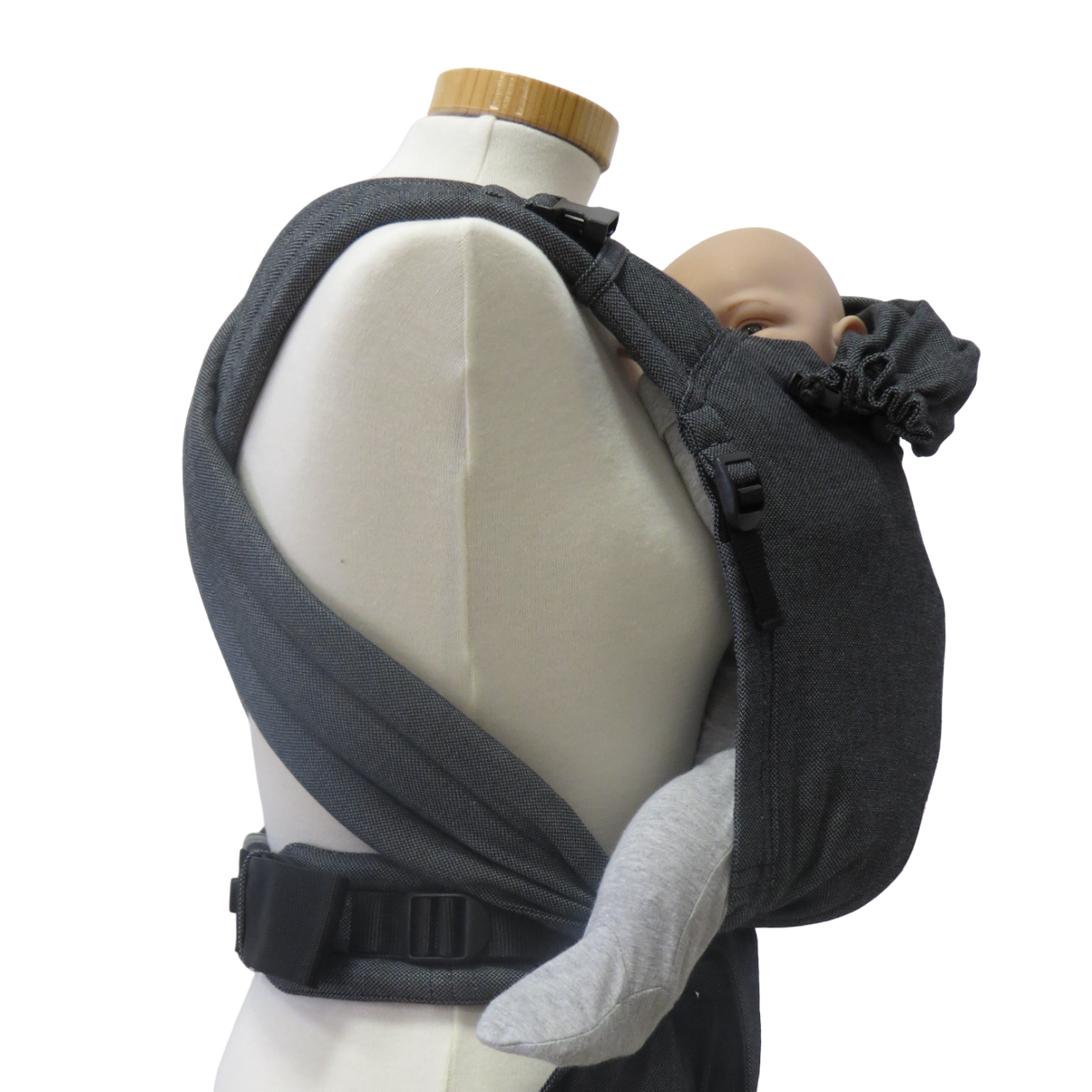 Storchenwiege Talemo Half-Buckle Porte-bébé - Graphite