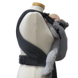 Storchenwiege Talemo Half-Buckle Baby Carrier - Leo Black White