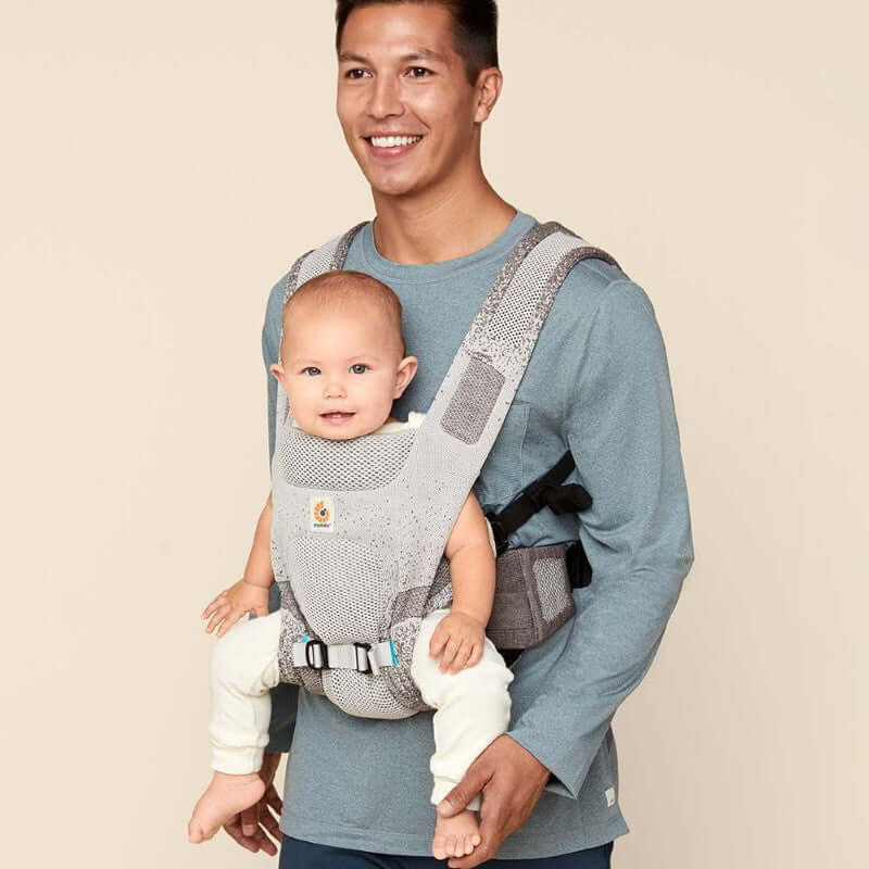 Baby carrier: Ergobaby Aerloom, Lightweight & Breathable - Slate