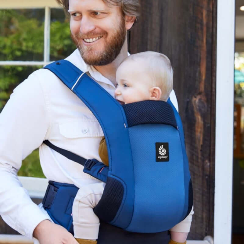 Baby carrier: Ergobaby Away, Compact & Foldable - Midnight Blue