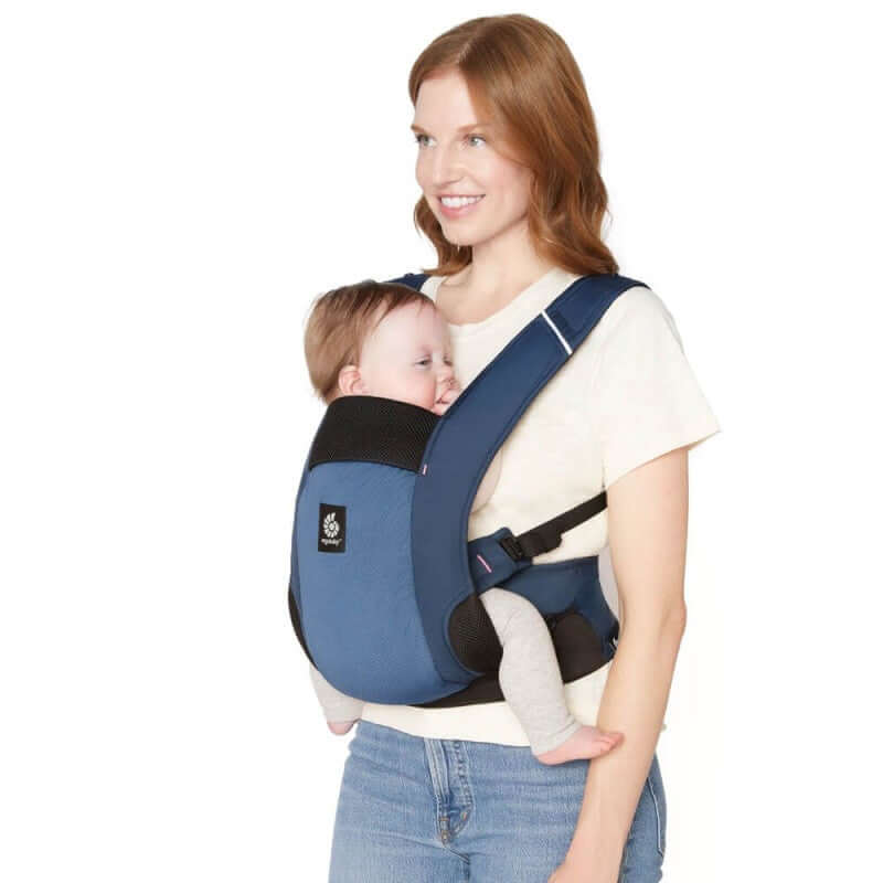 ergobaby Away 抱っこ紐 Midnight Blue 新品 Baby carrier: Ergobaby Away, Compact & Foldable - Midnight Blue