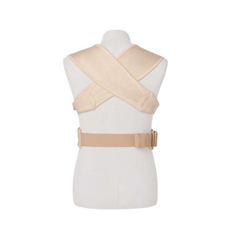 Back view of the Ergobaby Embrace Soft Air Mesh - Cream baby carrier showing ergonomic design and adjustable straps | Babymaxi