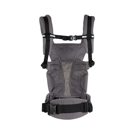 Ergobaby Omni Breeze - Graphite Grey ergonomic baby carrier with SoftFlex Mesh for breathability | Babymaxi