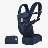 Ergobaby Omni Breeze - Midnight Blue ergonomic baby carrier featuring SoftFlex Mesh for breathability | Babymaxi