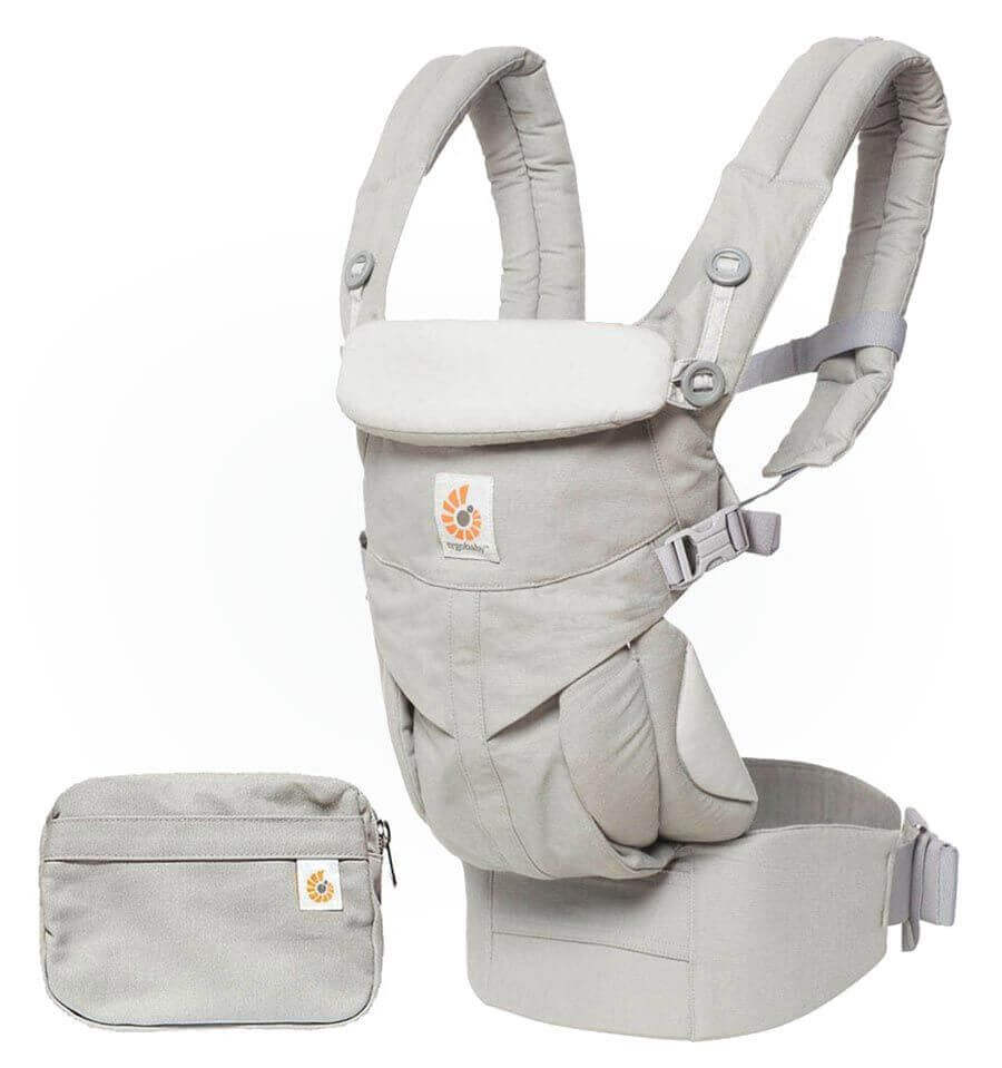 Baby carrier: Ergobaby Omni Classic Cotton Carrier - Pearl Grey