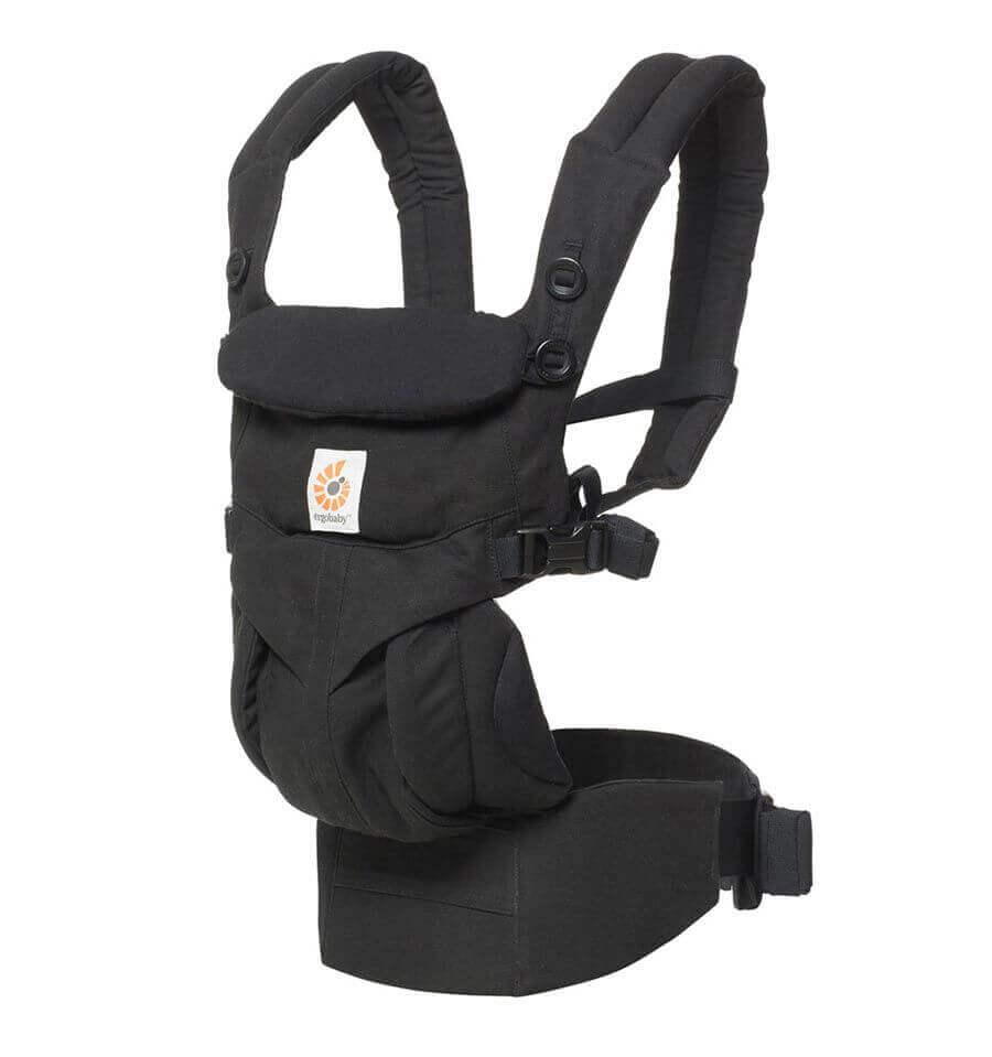 Baby carrier: Ergobaby Omni Classic Cotton Carrier - Pure Black