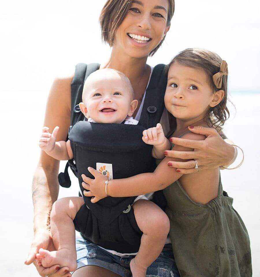 Baby carrier: Ergobaby Omni Classic Cotton Carrier - Pure Black