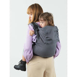 Isara Preschooler (up to 30kg) - Graphite Linen baby carrier, adjustable, front, back, and hip carrying options | Babymaxi