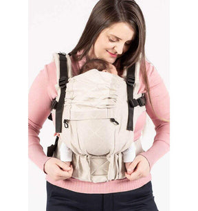 Isara The One - Au Naturel baby carrier in use, supporting child from infancy to toddlerhood | Babymaxi