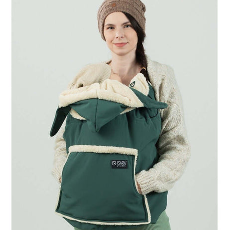 Shop Isara Isara Winter Clever Cover - Pine Green at Babymaxi