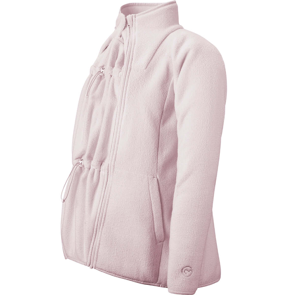 Baby carrier fleece jacket: Mamalila Basel – Soft Lilac | Babymaxi