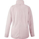 Mamalila Basel Baby Carrier Fleece Jacket – Soft Lilac back view, cozy fleece for warmth and versatility | Babymaxi