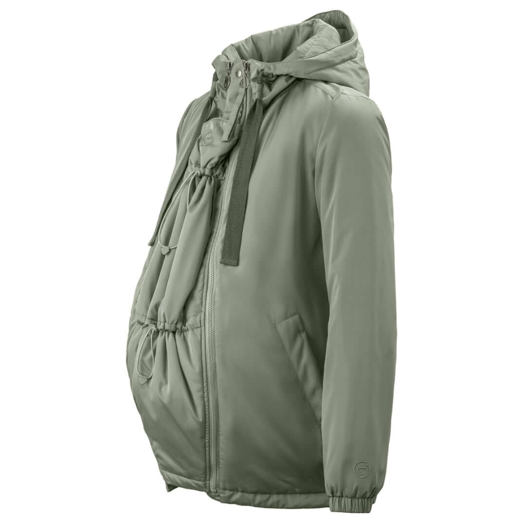 Babywearing jacket: Mamalila Boston - Agave | Babymaxi