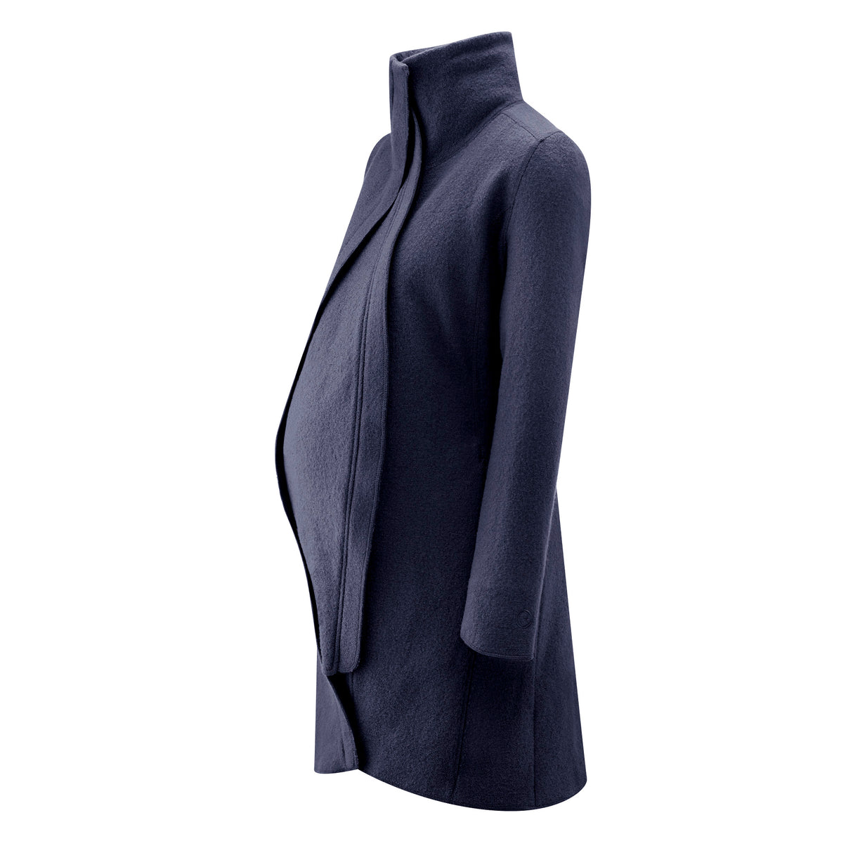 Mamalila Eco Wool Babywearing Coat Oslo - Navy
