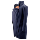 Mamalila Eco Wool Babywearing Coat Oslo - Navy