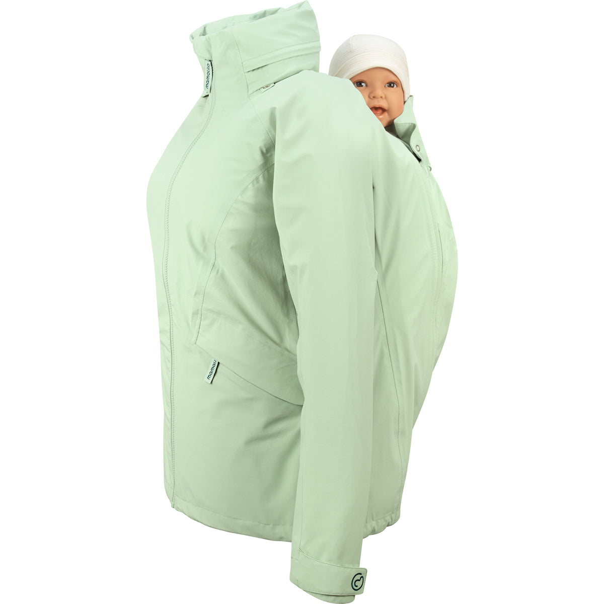 Mamalila Explorer Outdoor Baby Carrier Jacket - Mint