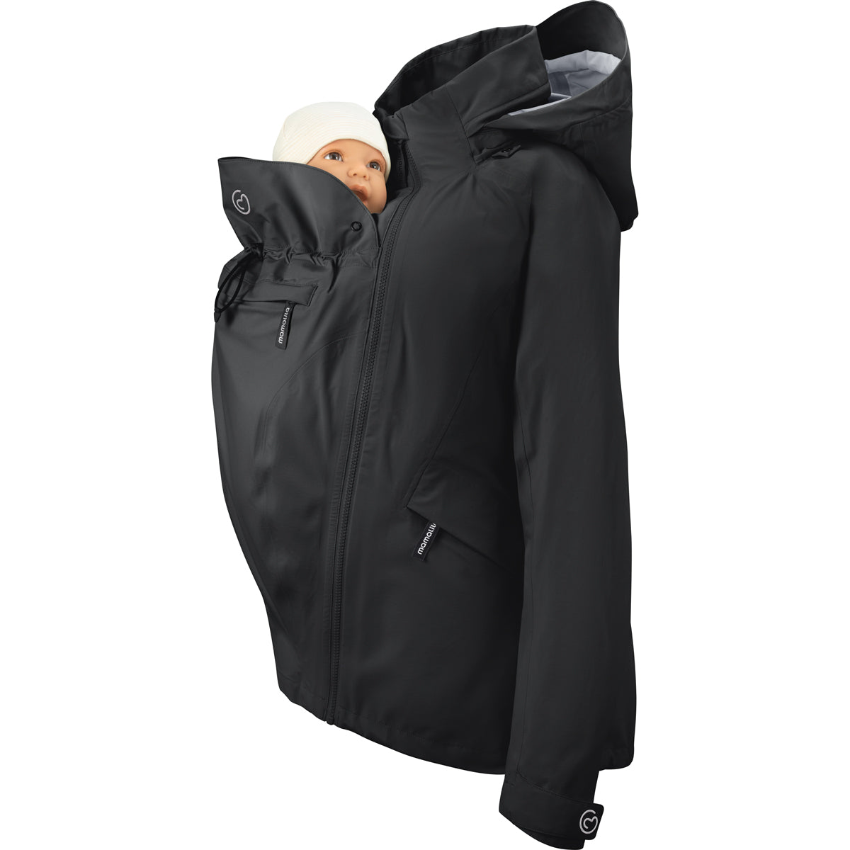 Mamalila Explorer Outdoor Baby Carrier Jacket - Black