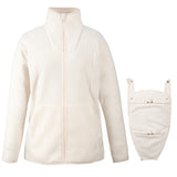 Mamalila Basel Baby Carrier Fleece Jacket – Off White