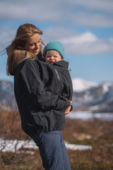Mamalila Explorer Outdoor Baby Carrier Jacket - Black