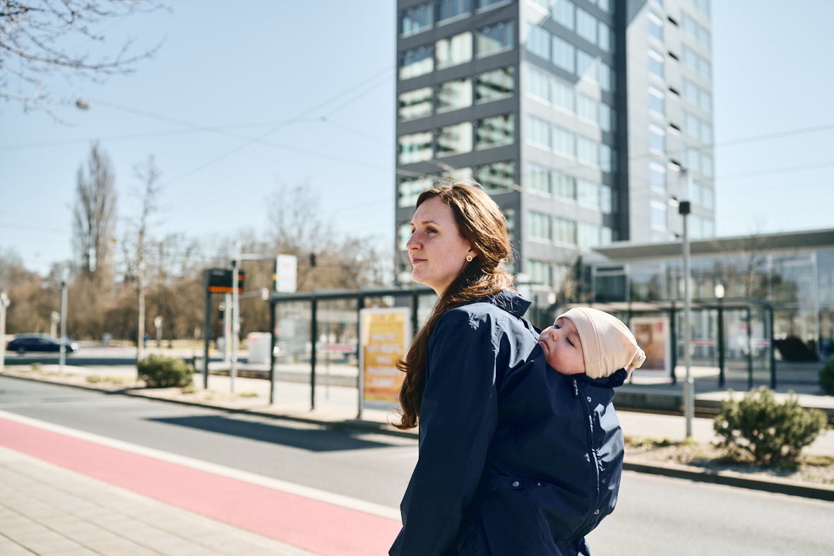 Mamalila Dublin Babywearing Coat – Navy