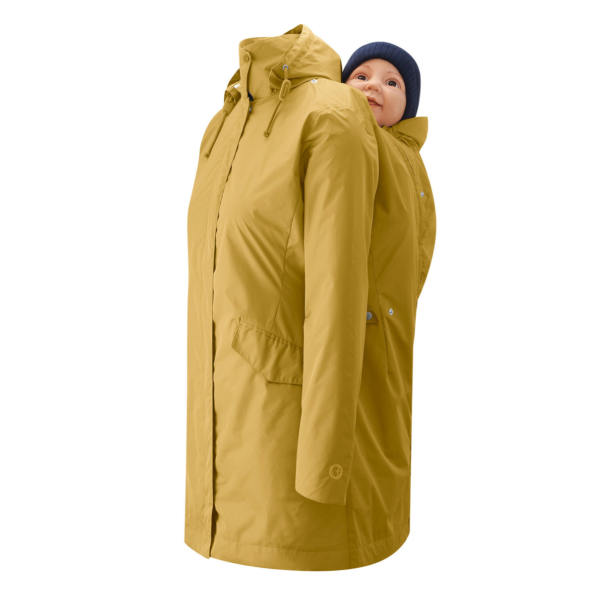 Mamalila Dublin Babywearing Coat – Mustard