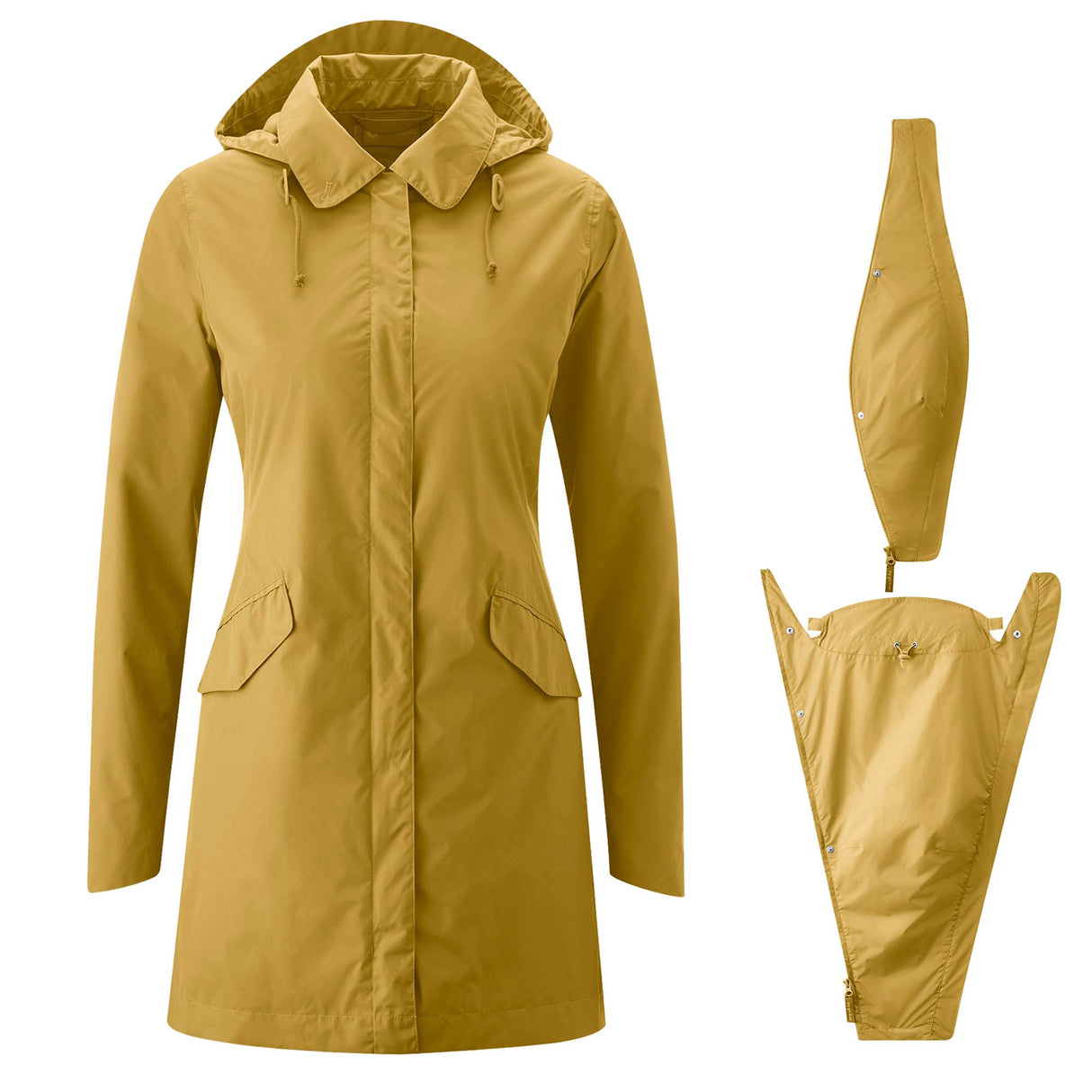 Mamalila Dublin Babywearing Coat – Mustard