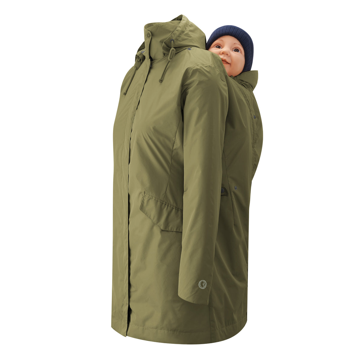 Mamalila Dublin Babywearing Coat – Khaki