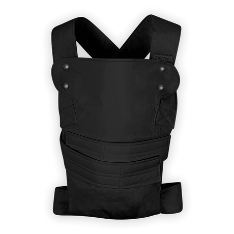 Marsupi Classic - Black baby carrier with ergonomic design and unique Velcro system | Babymaxi