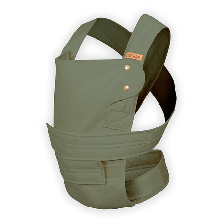 Marsupi Classic - Olive baby carrier with unique Velcro system for ergonomic comfort | Babymaxi