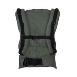 Quokkababy E-Carrier - Green Diamond ergonomic baby carrier in green fabric | Babymaxi