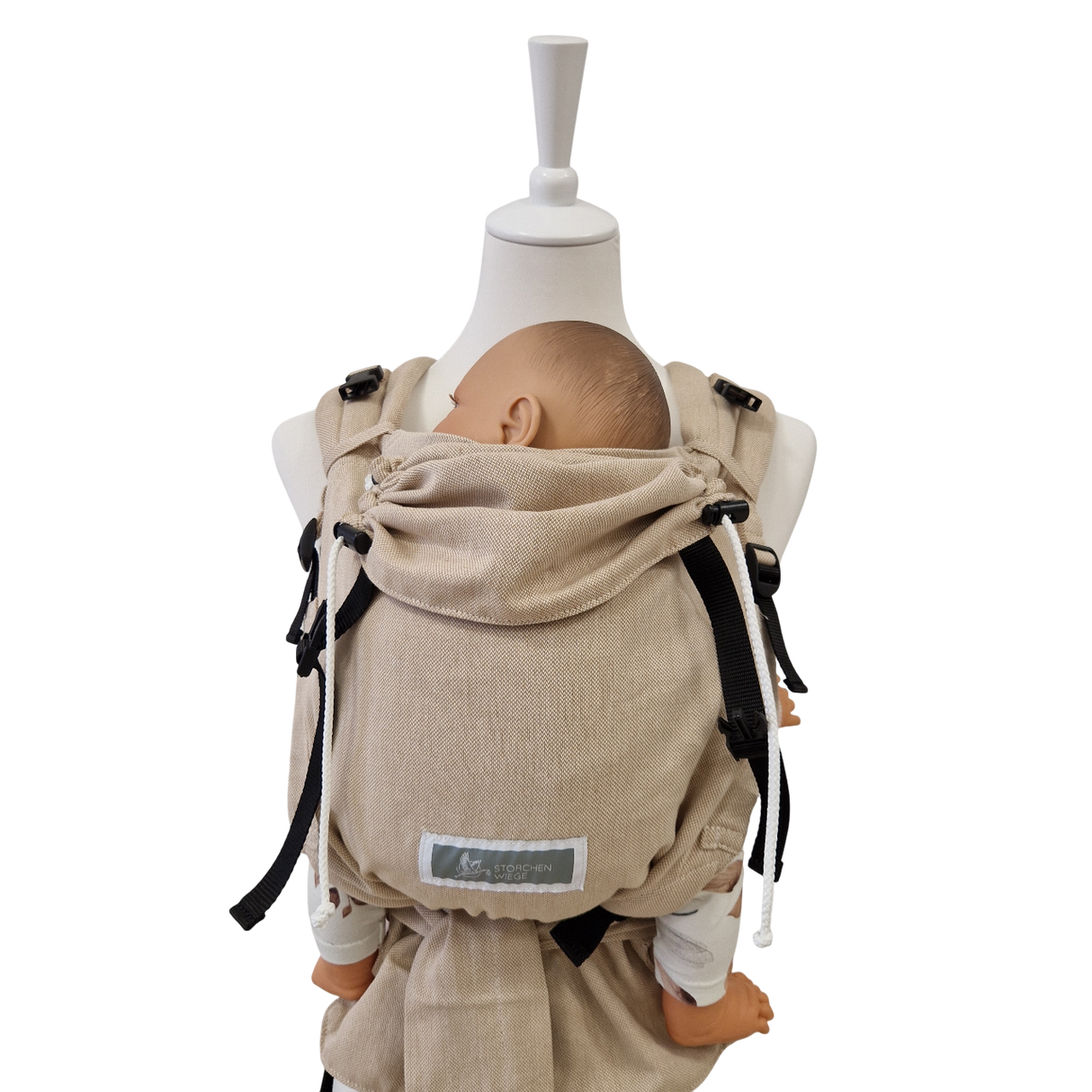 Storchenwiege Talemo Porte-bébé demi-boucle - Natural