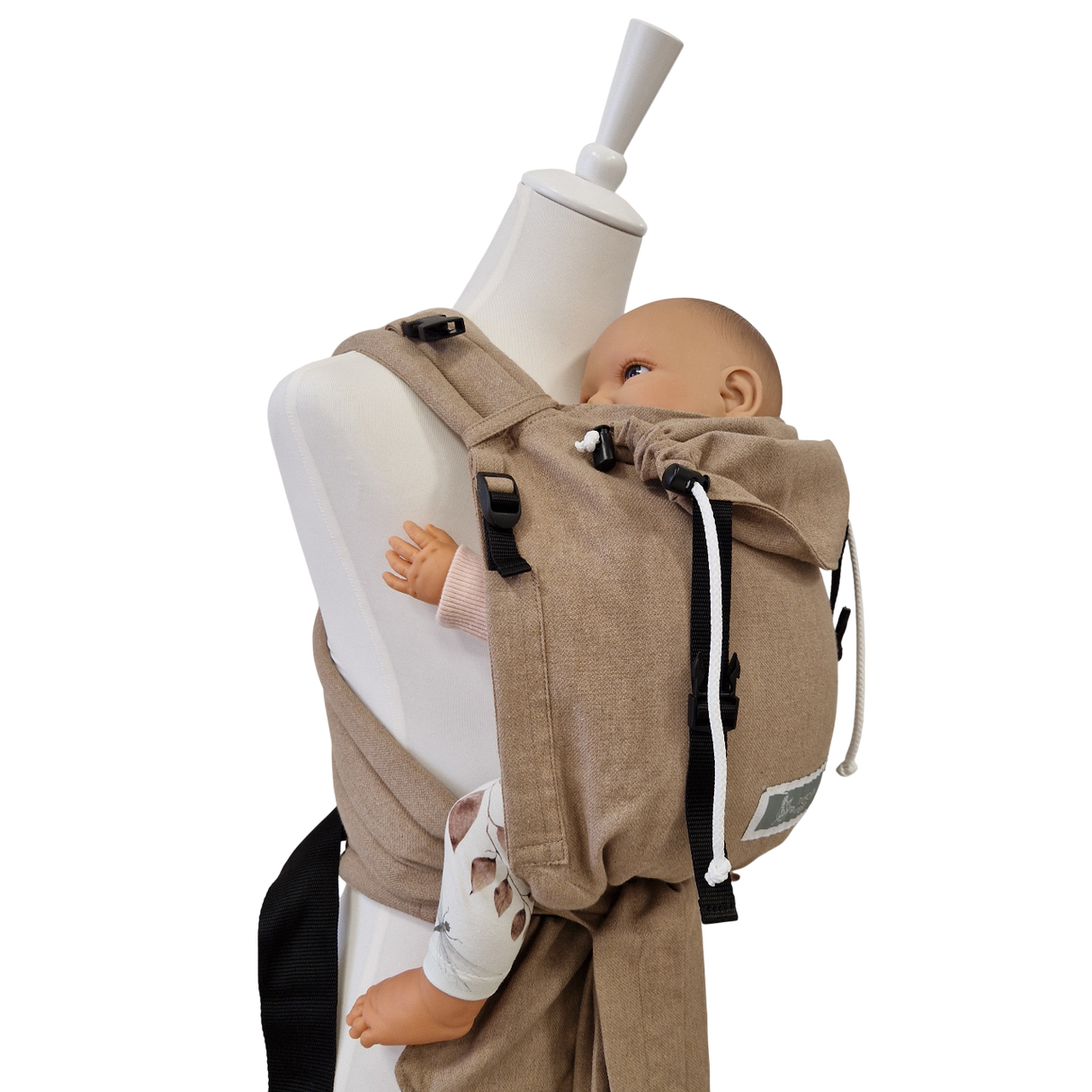 Storchenwiege Talemo Porte-bébé demi-boucle - Sand