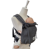 Stochenwiege Valeno Portabebés - Grafito