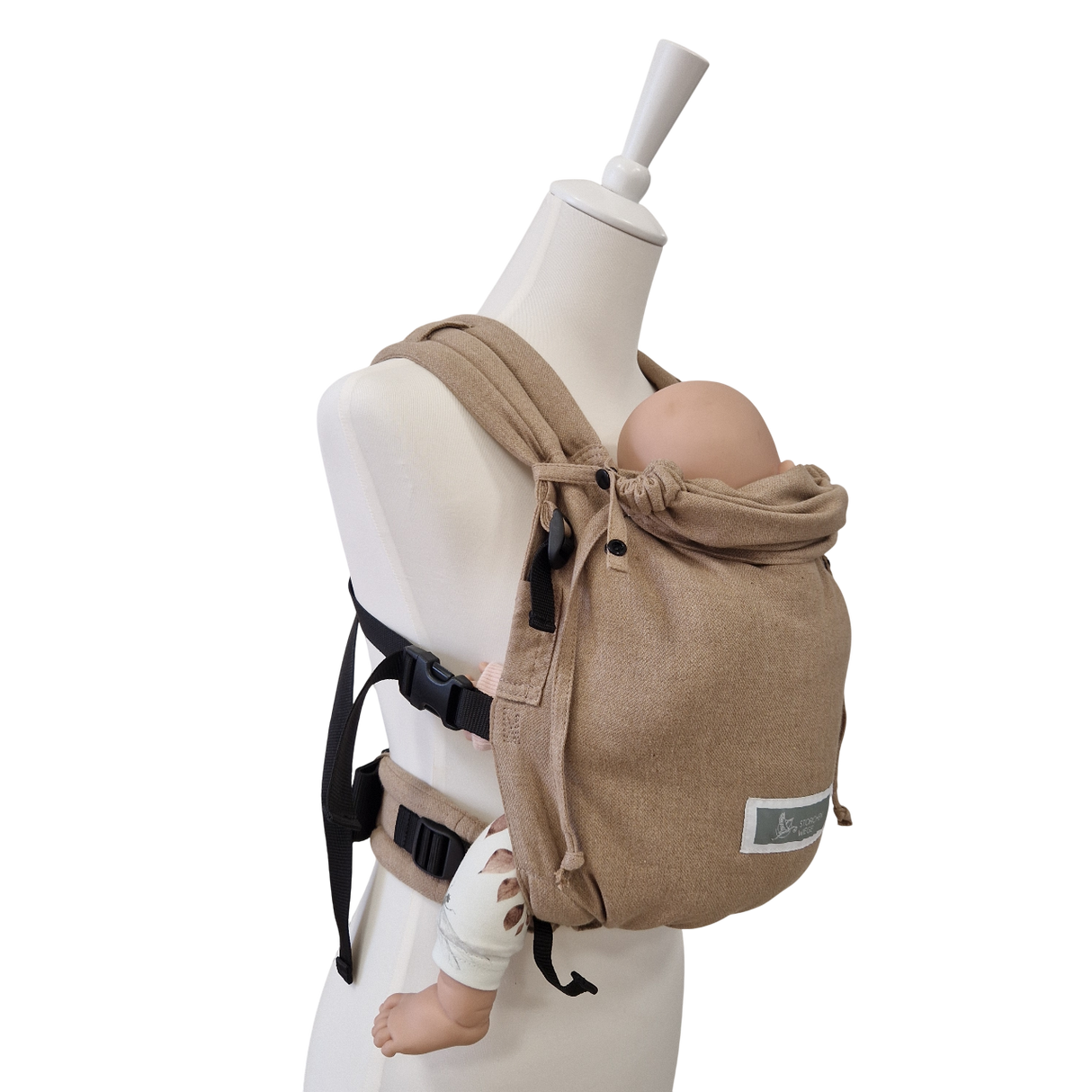Stochenwiege Valeno Baby Carrier - Sand
