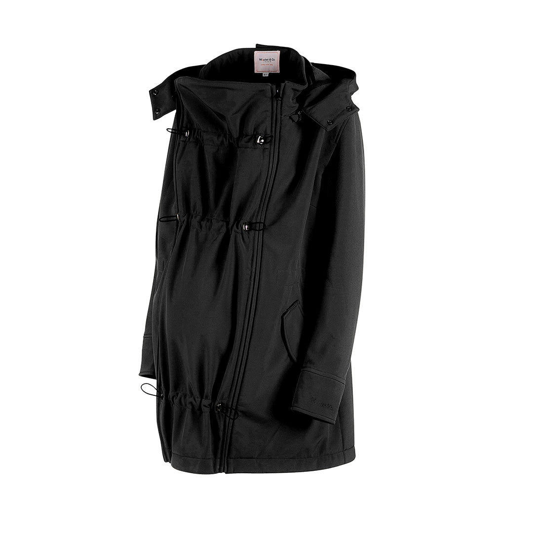 Wombat London Shell Baby Carrier Coat - Black