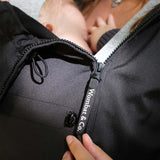 Wombat London Shell Baby Carrier Coat - Black