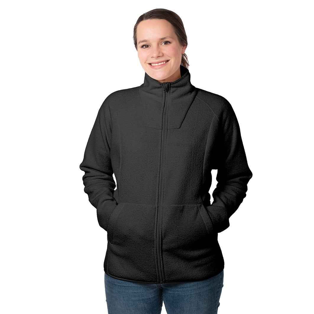 Mamalila Basel Portabebés Chaqueta de forro polar – Off White