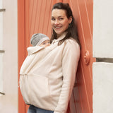 Mamalila Basel Baby Carrier Fleece Jacket – Off White