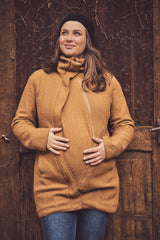 Mamalila Eco Wool Babywearing Coat Oslo - Camel
