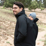 Mamalila Chaqueta Softshell Allrounder para hombres - Black