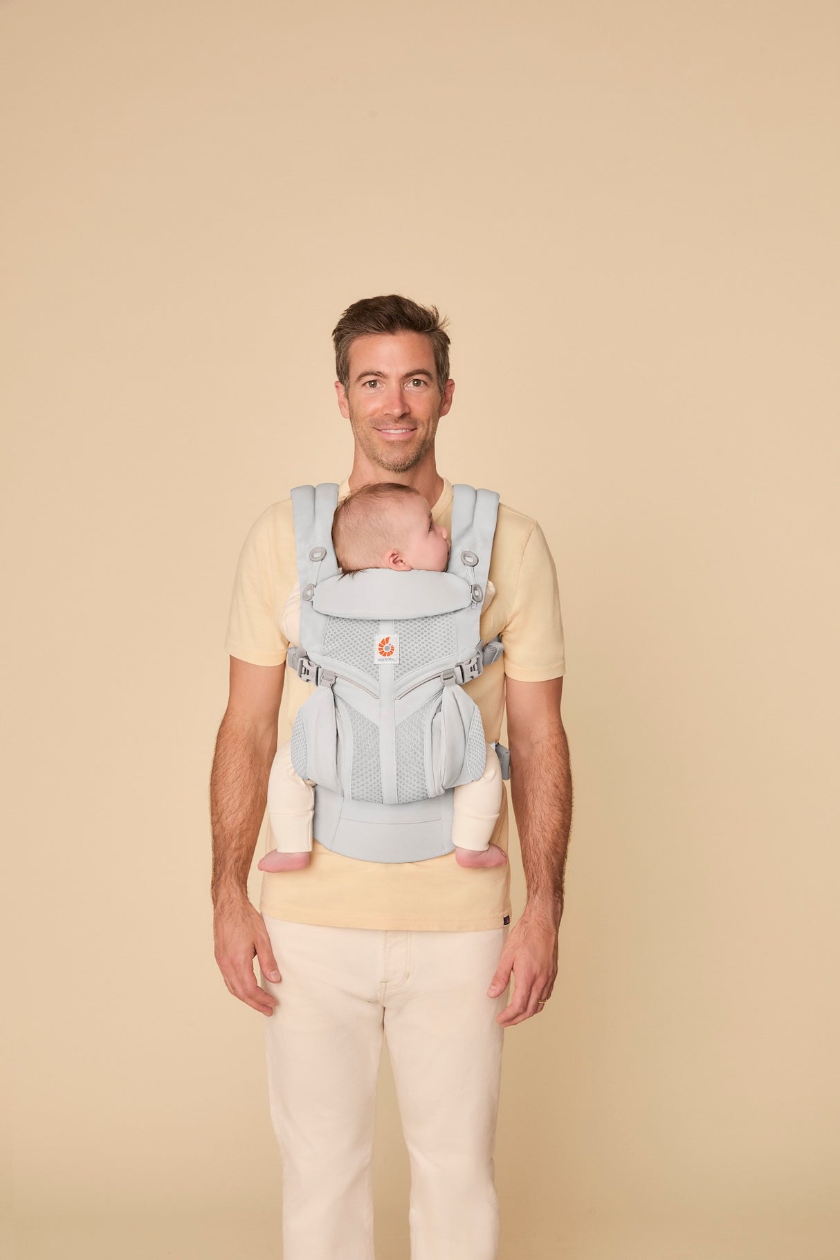 Ergobaby Clásico de Malla - Marfil Luminoso (requiere nuevo texto)